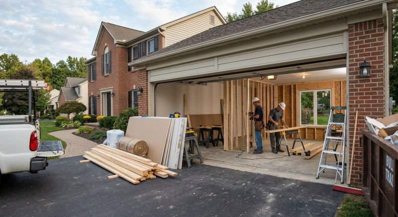 Garage Extension in Conroe, TX