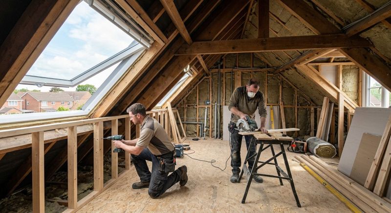 Attic Expansion in Conroe, TX