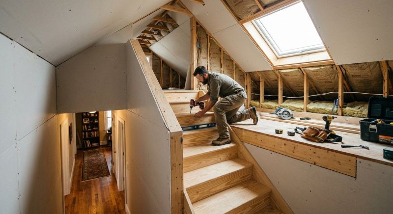 Attic Finishing in Alpharetta, GA