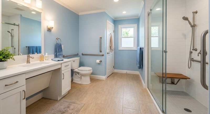 Elderly Bathroom Renovation in Alpharetta, GA