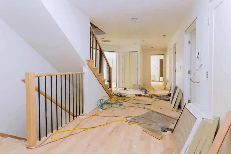 Staircase Railing Remodeling